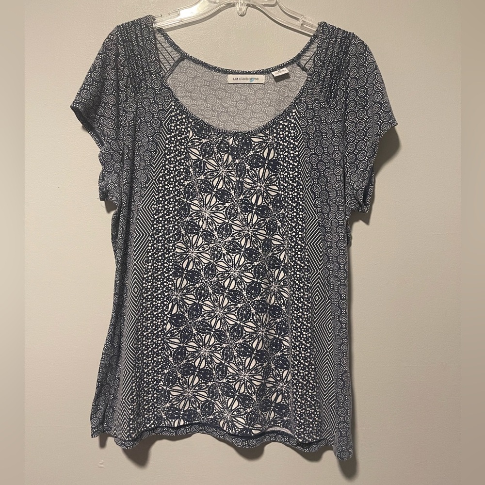Liz Claiborne Women’s Tunic Top Sz XL